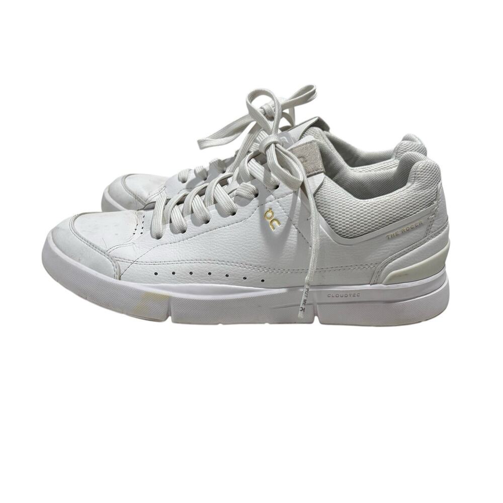 On cloud The Roger Centre Court White Gum size 9